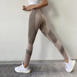 WOMEN LEGGINGS HIGH WAIST PEACH HIPS GYM LEGGINGS
